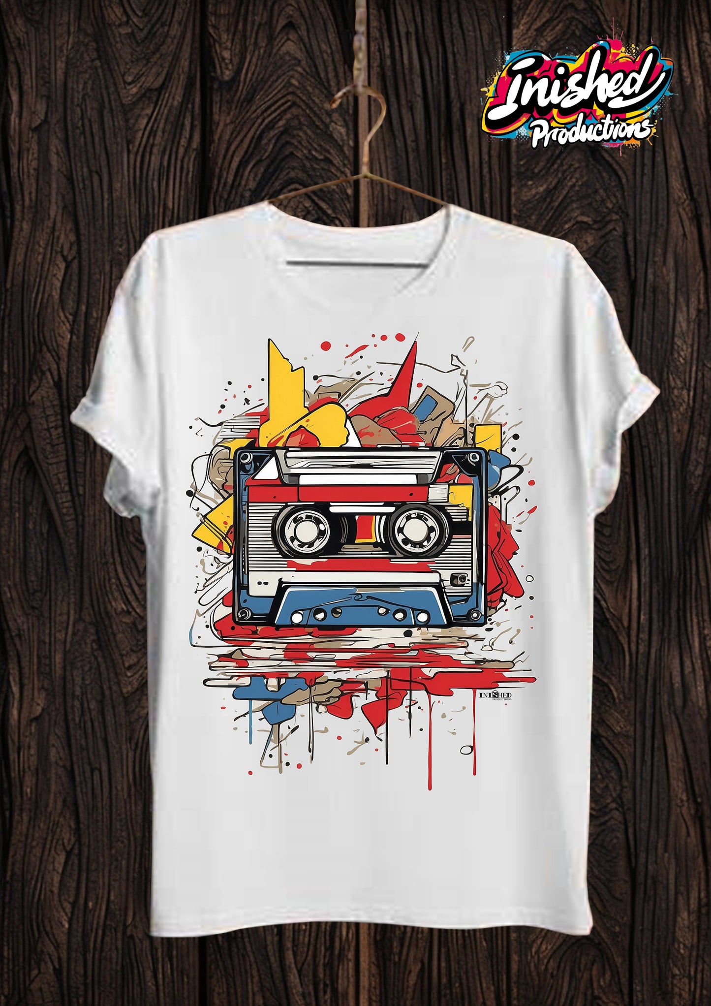 Lichtenstein Cassette tape Unisex short sleeve t-shirt 122