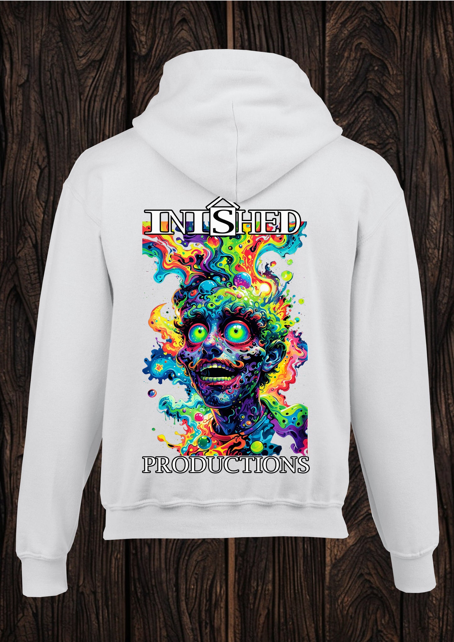 Mario trip unisex white hooded top 142