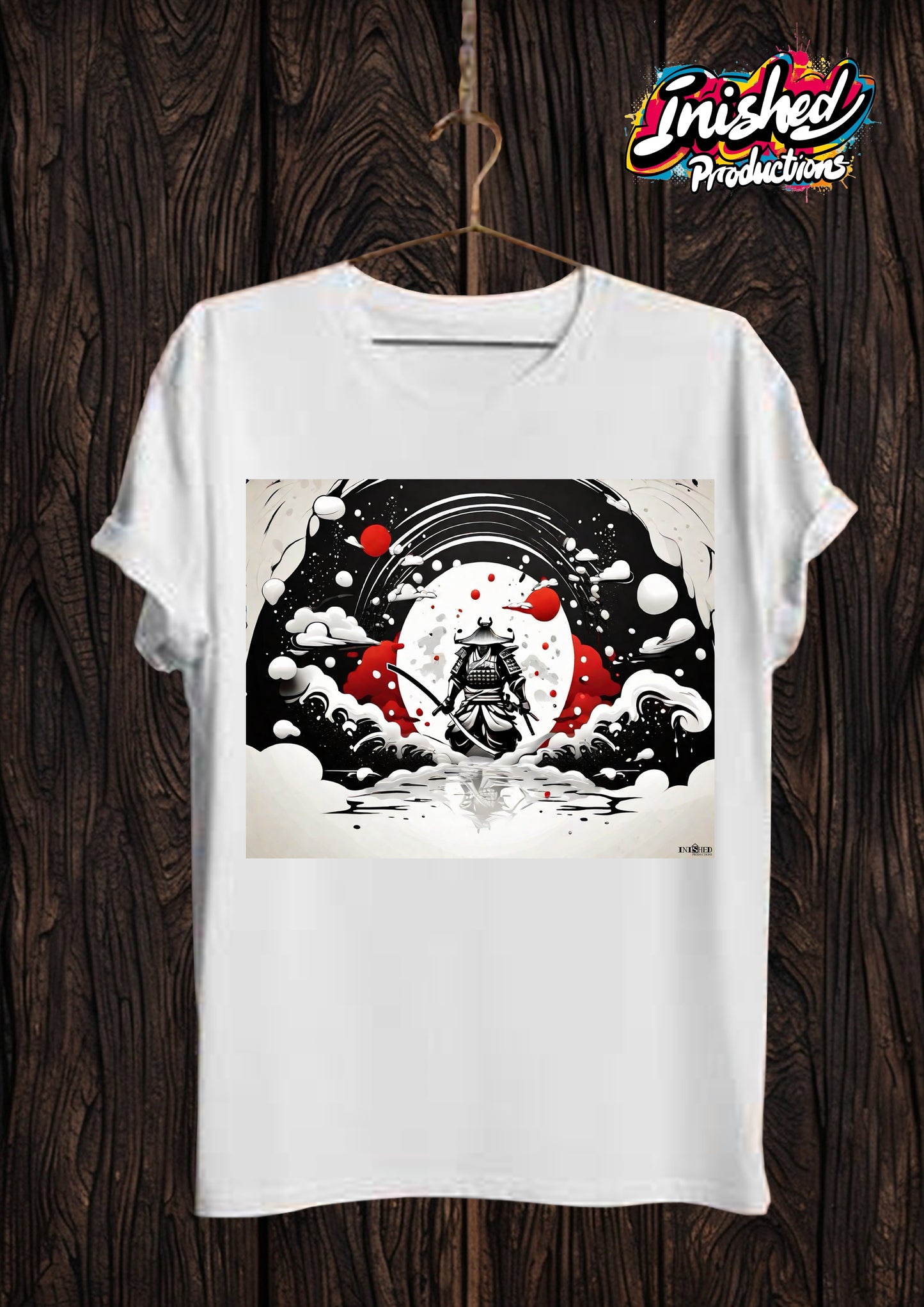 MDG Samurai white Unisex short sleeve t-shirt 107