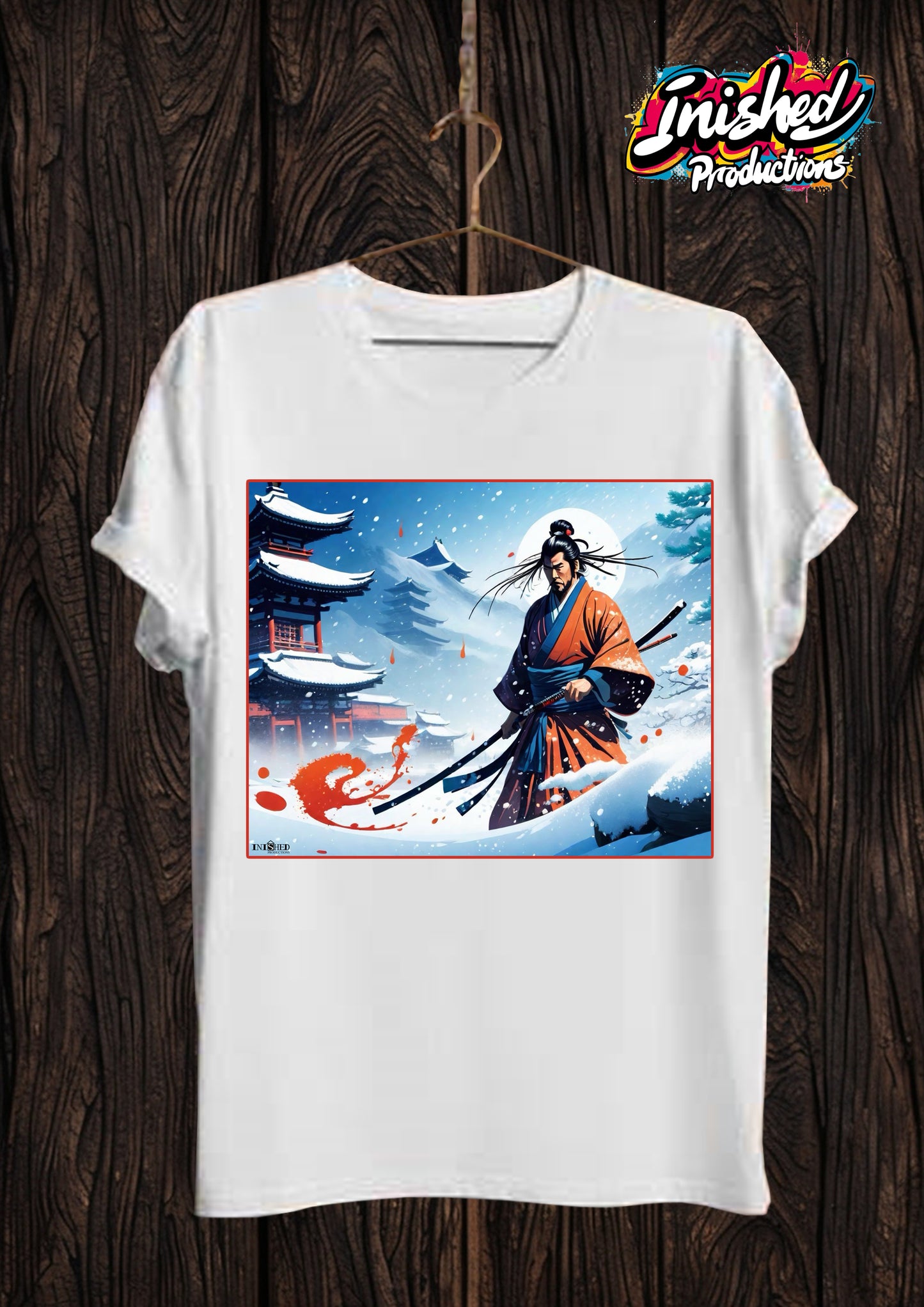 MDG Samurai white Unisex short sleeve t-shirt 109