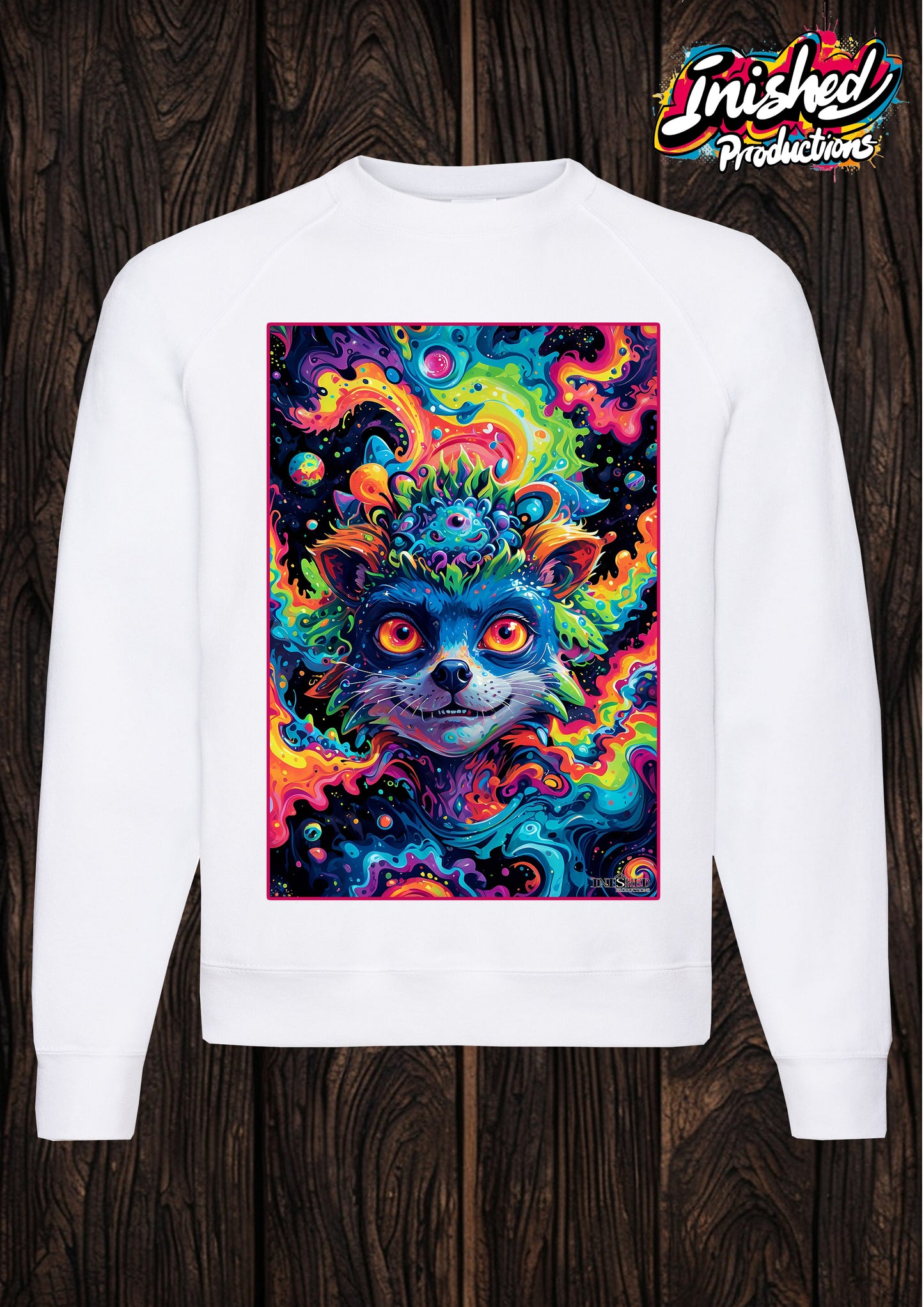 Hedgehog trip Trainer white unisex Classic Sweatshirt 136