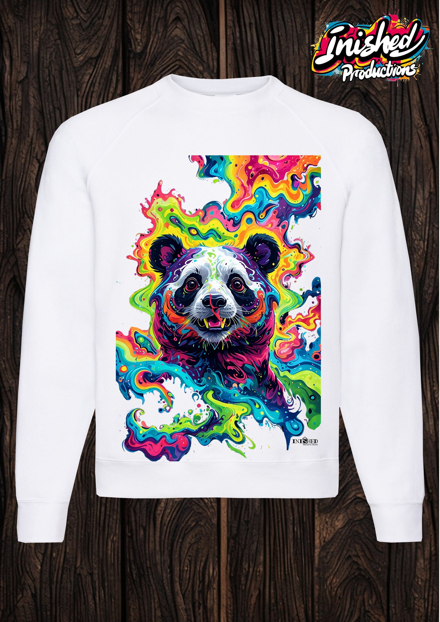 Panda trip white unisex Classic Sweatshirt 139
