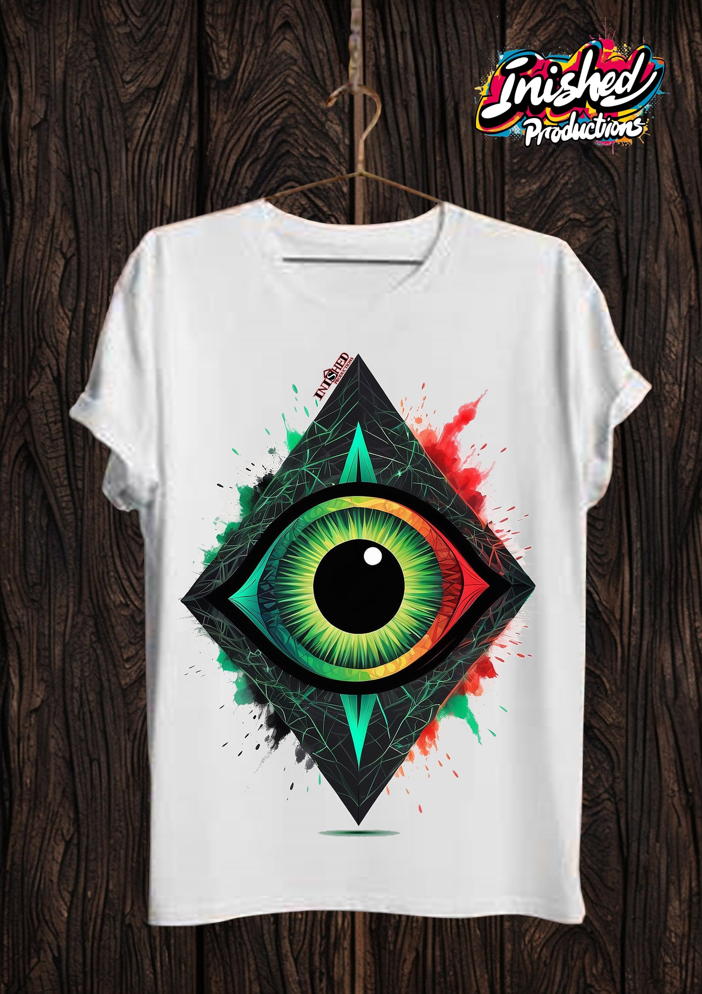 All seeing eye white Unisex short sleeve t-shirt 6