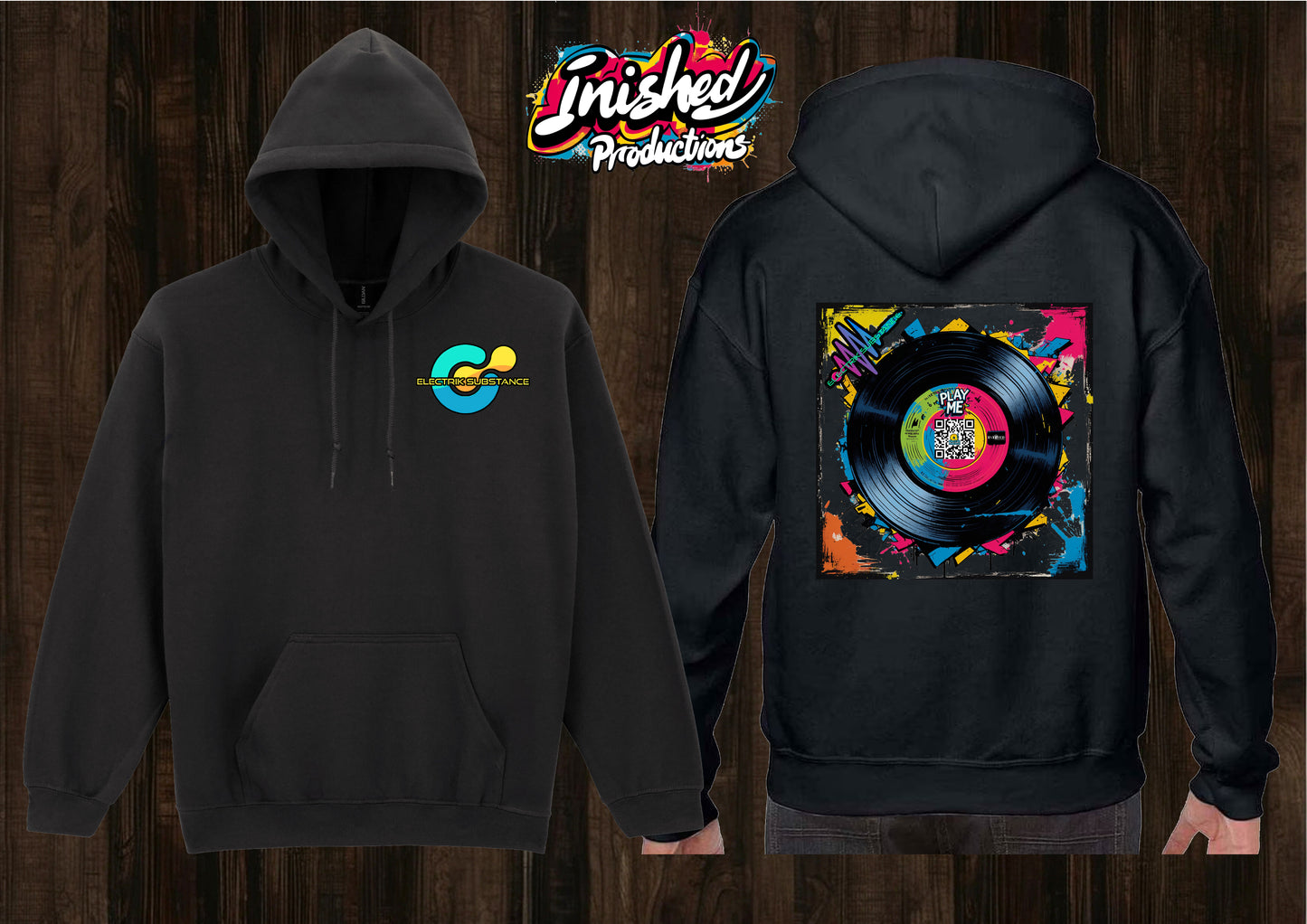 Electrik Substance Style 15 Interactive unisex hooded top