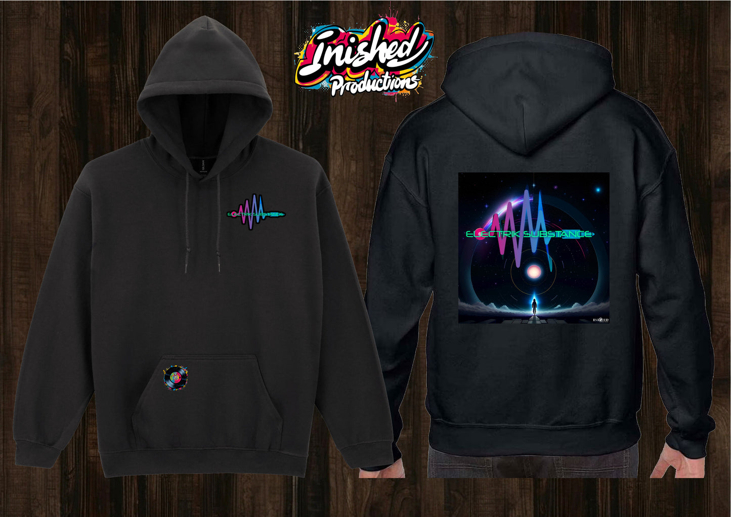 Electrik Substance Style 5 unisex hooded top