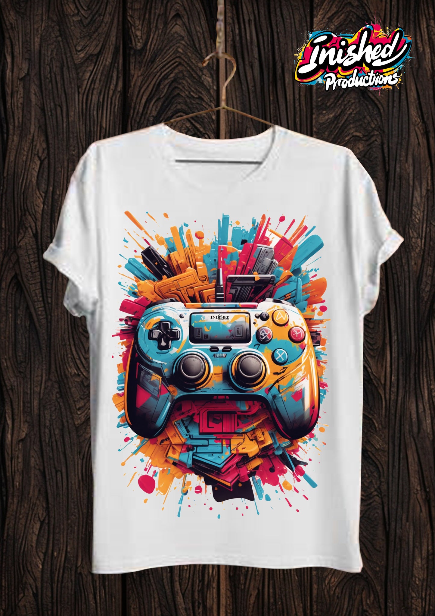 Console controller white Unisex short sleeve t-shirt 44