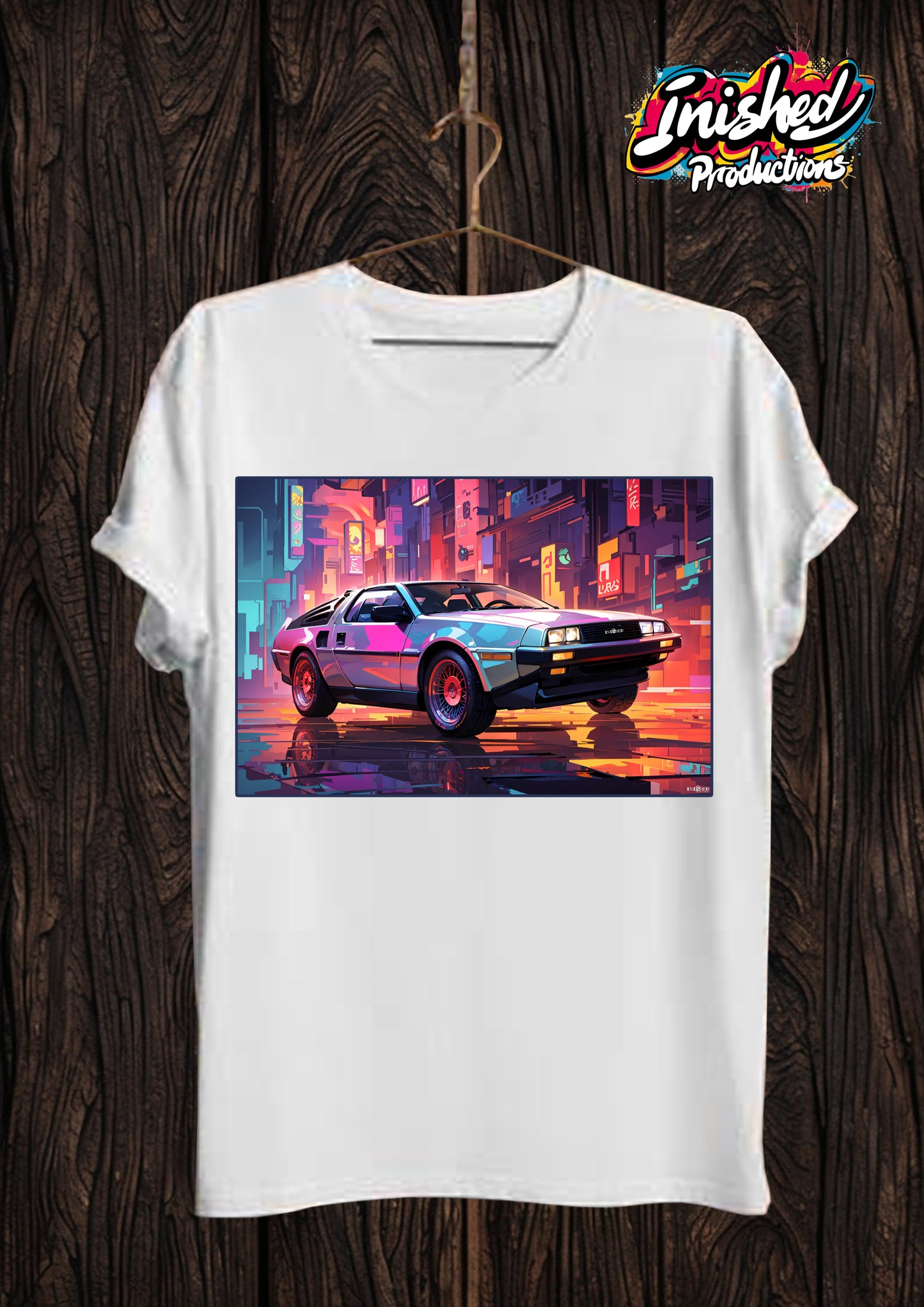 DeLorean time shift white Unisex short sleeve t-shirt 21