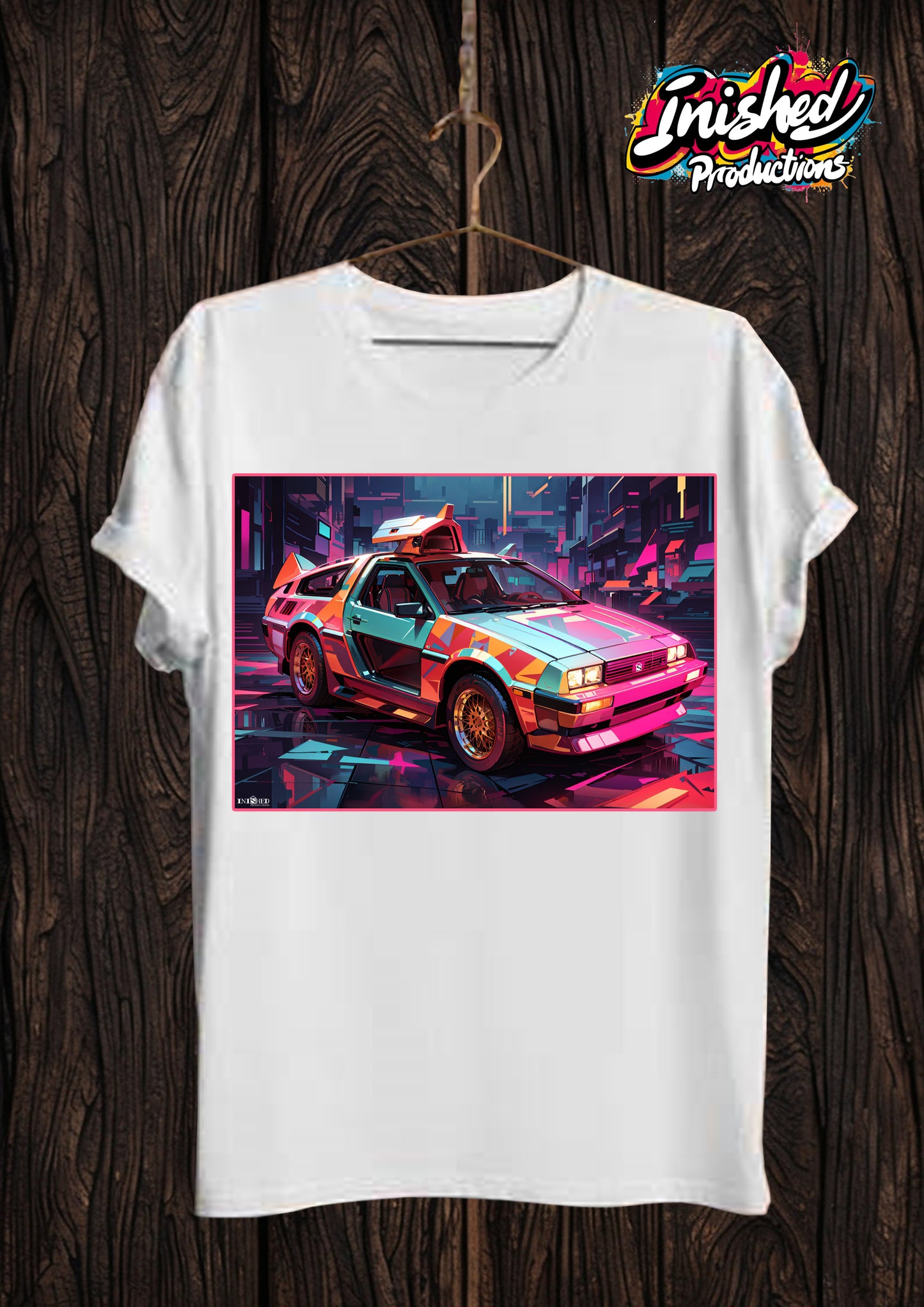 DeLorean time shift white Unisex short sleeve t-shirt 22