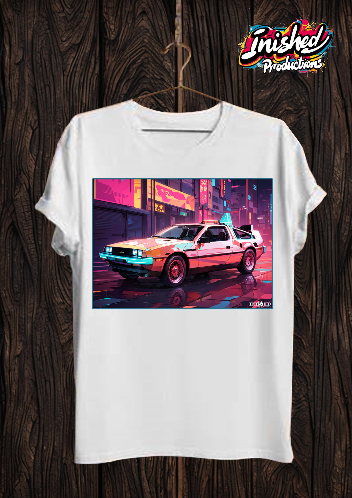 DeLorean time shift white Unisex short sleeve t-shirt 23