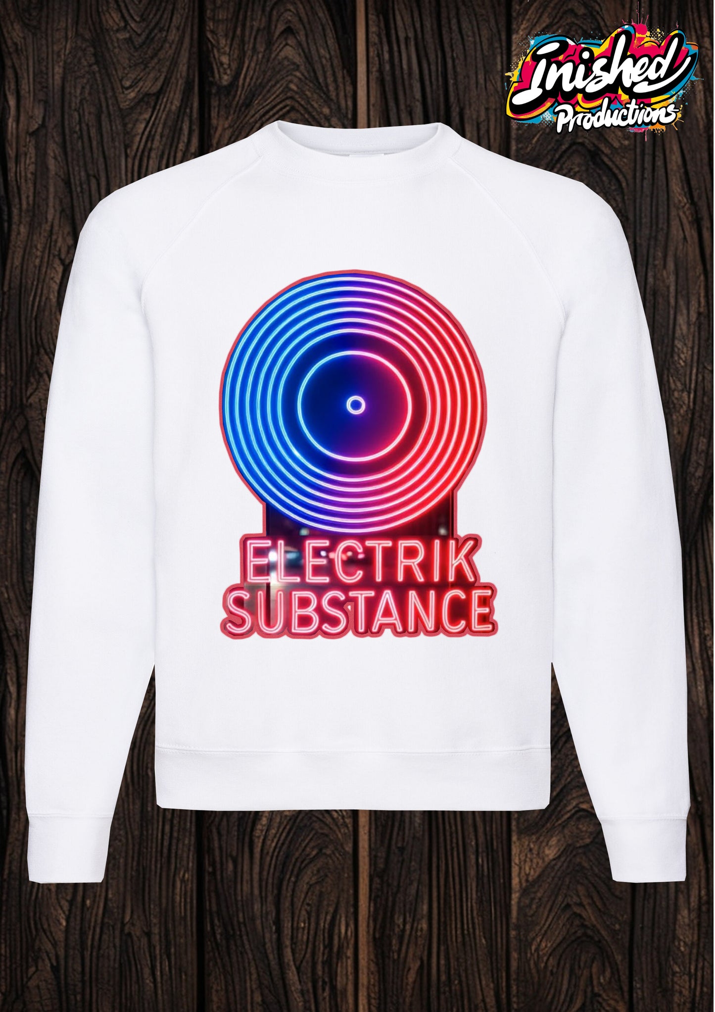 Elecrtik Substance Style 2 white unisex Classic Sweatshirt