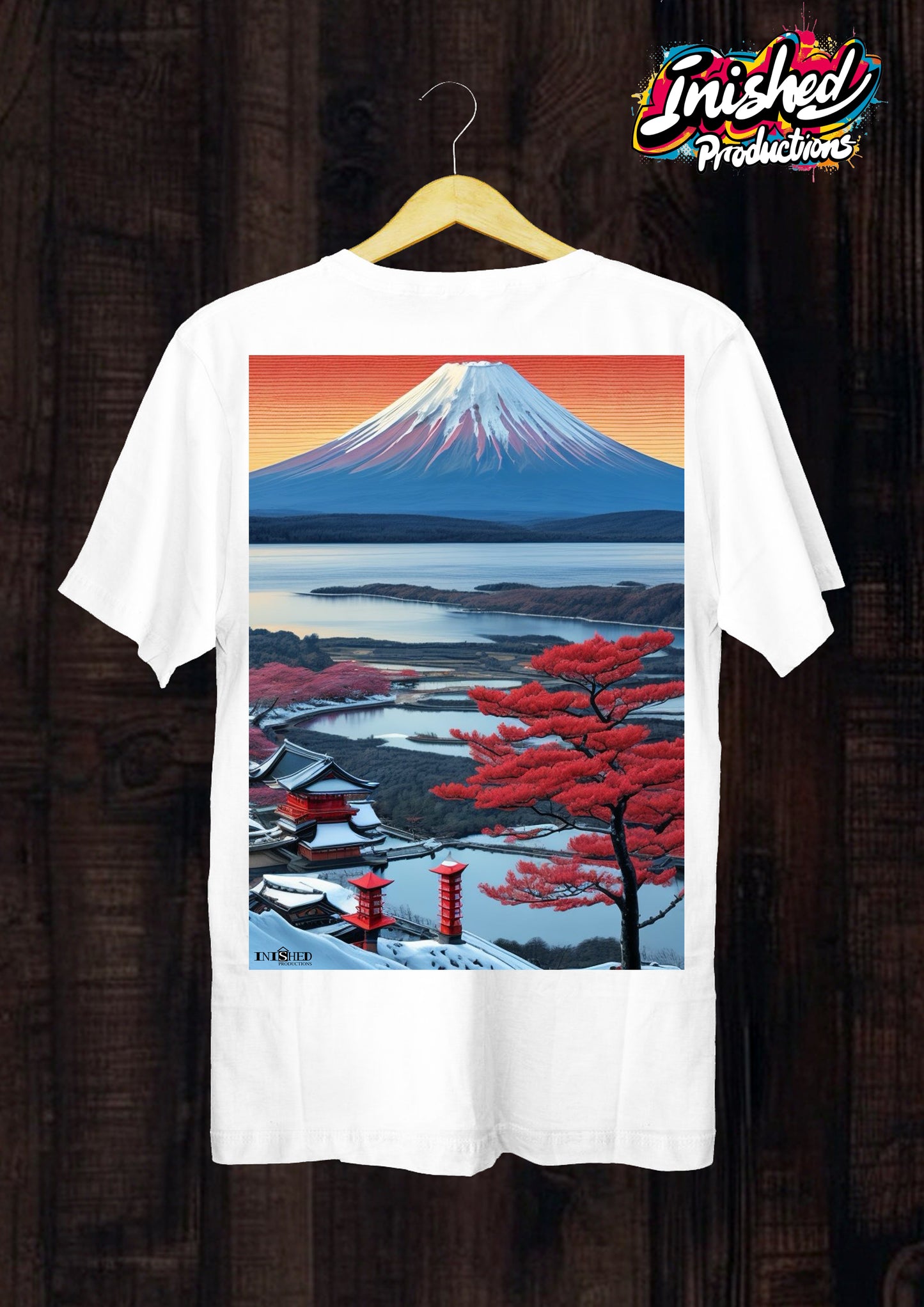 MDG Japan sunset white Unisex short sleeve t-shirt 99