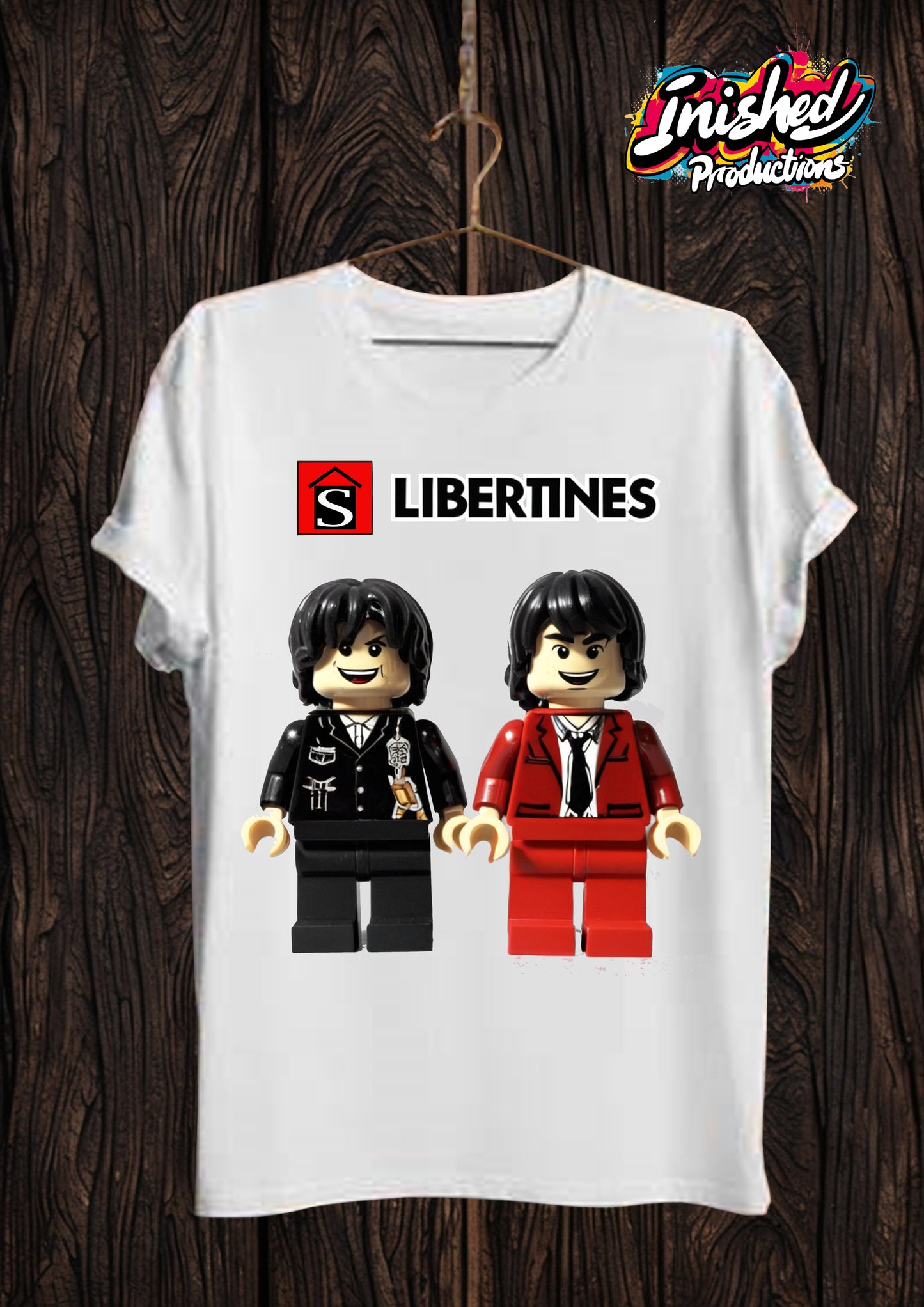 Libertines white Unisex short sleeve t-shirt 85