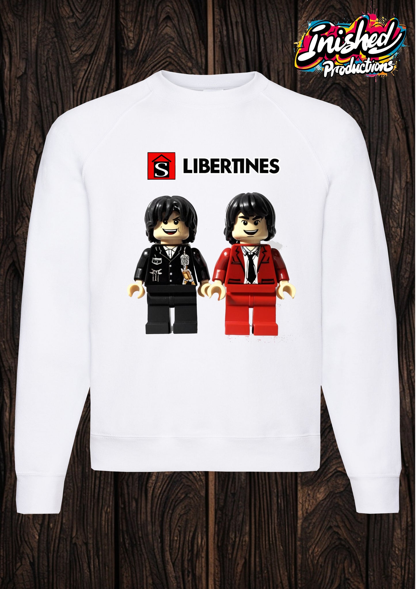Libertines white unisex Classic Sweatshirt 85
