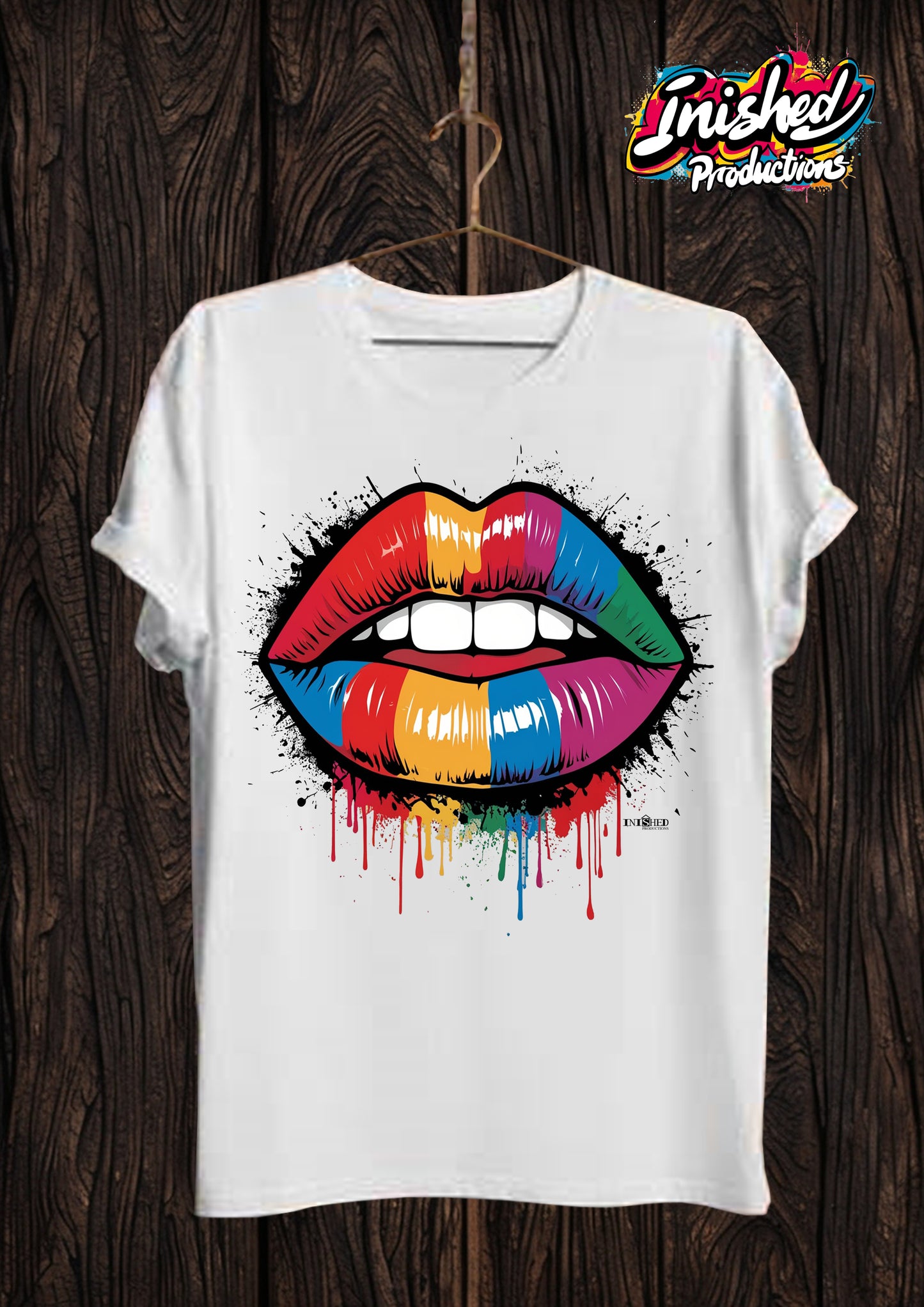 MDG Rainbow smile white Unisex short sleeve t-shirt 100