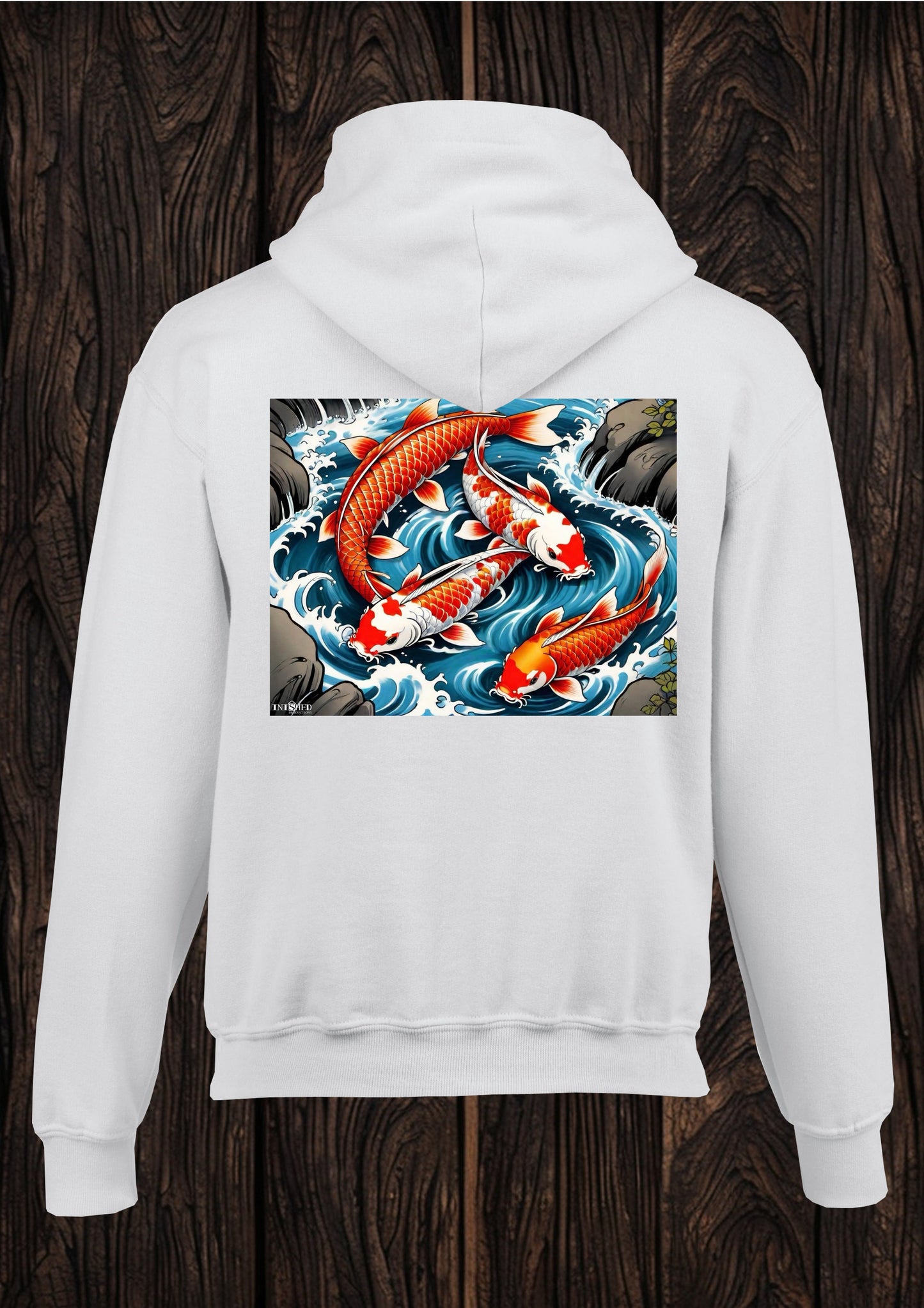 Coy Japan unisex white hooded top 96