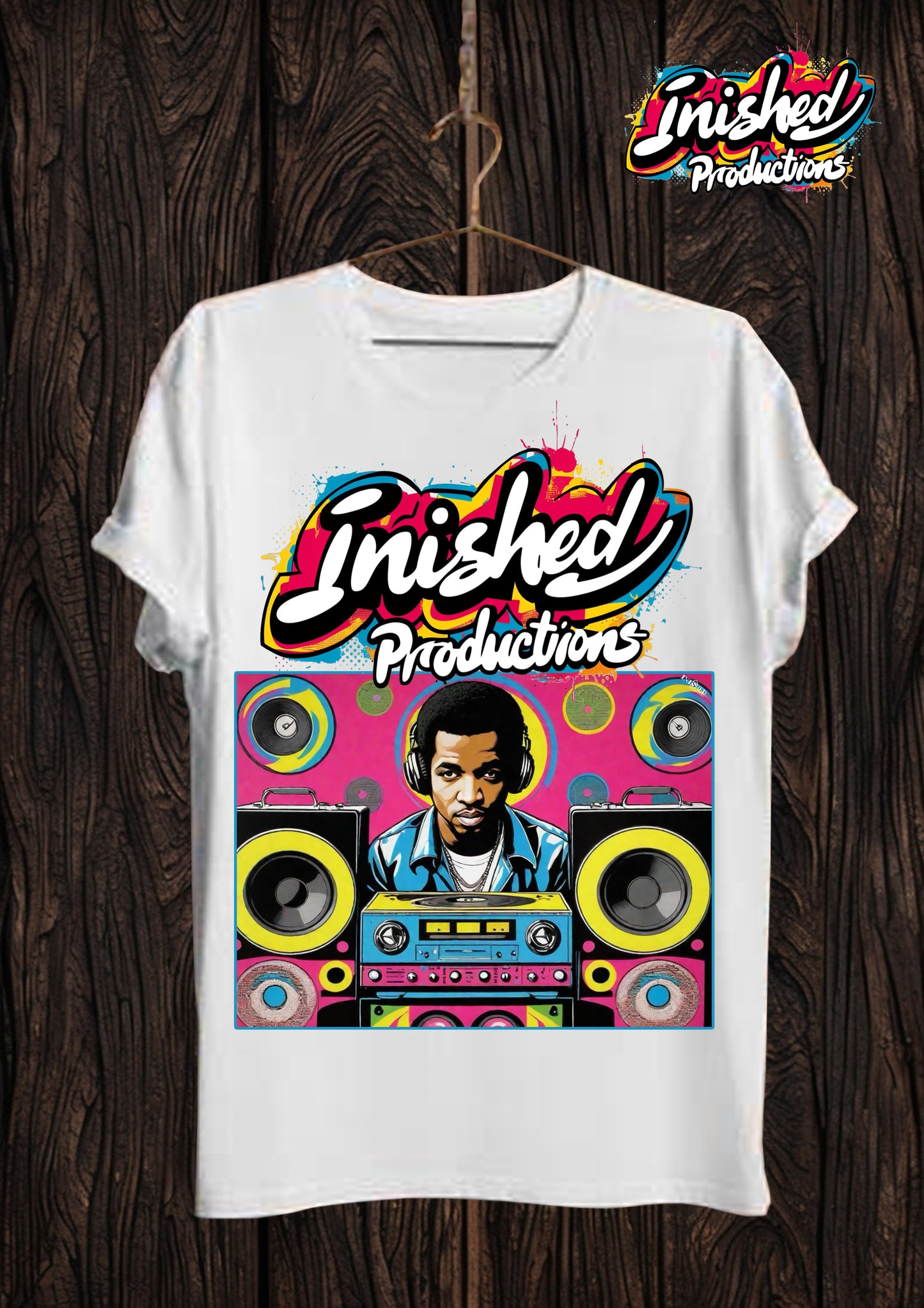 Stereo DJ white Unisex short sleeve t-shirt 93