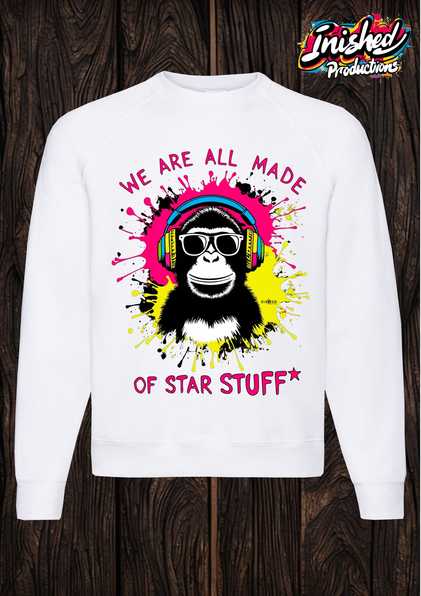 Star stuff white unisex Classic Sweatshirt 110