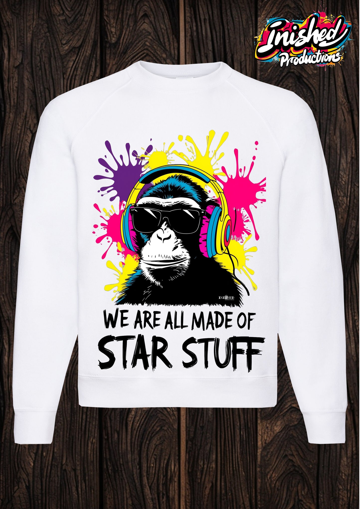 Star stuff white unisex Classic Sweatshirt 113