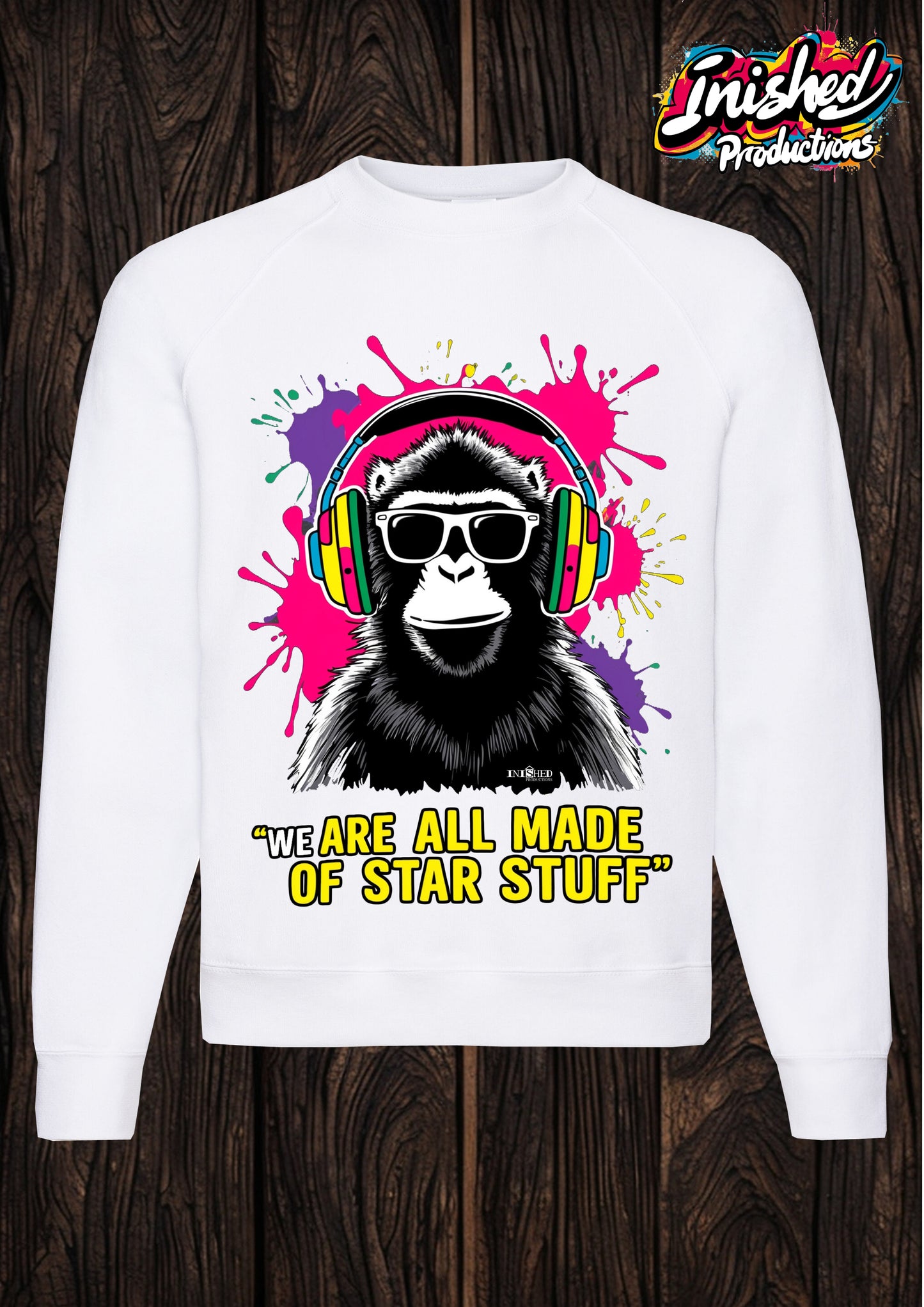 Star stuff white unisex Classic Sweatshirt 115