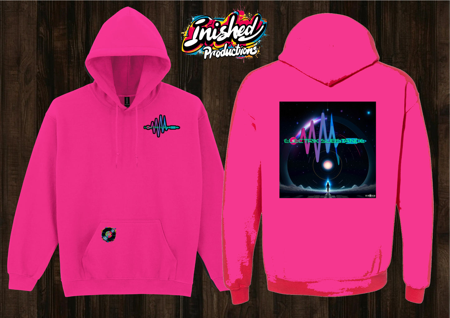 Electrik Substance Style 5 unisex hooded top