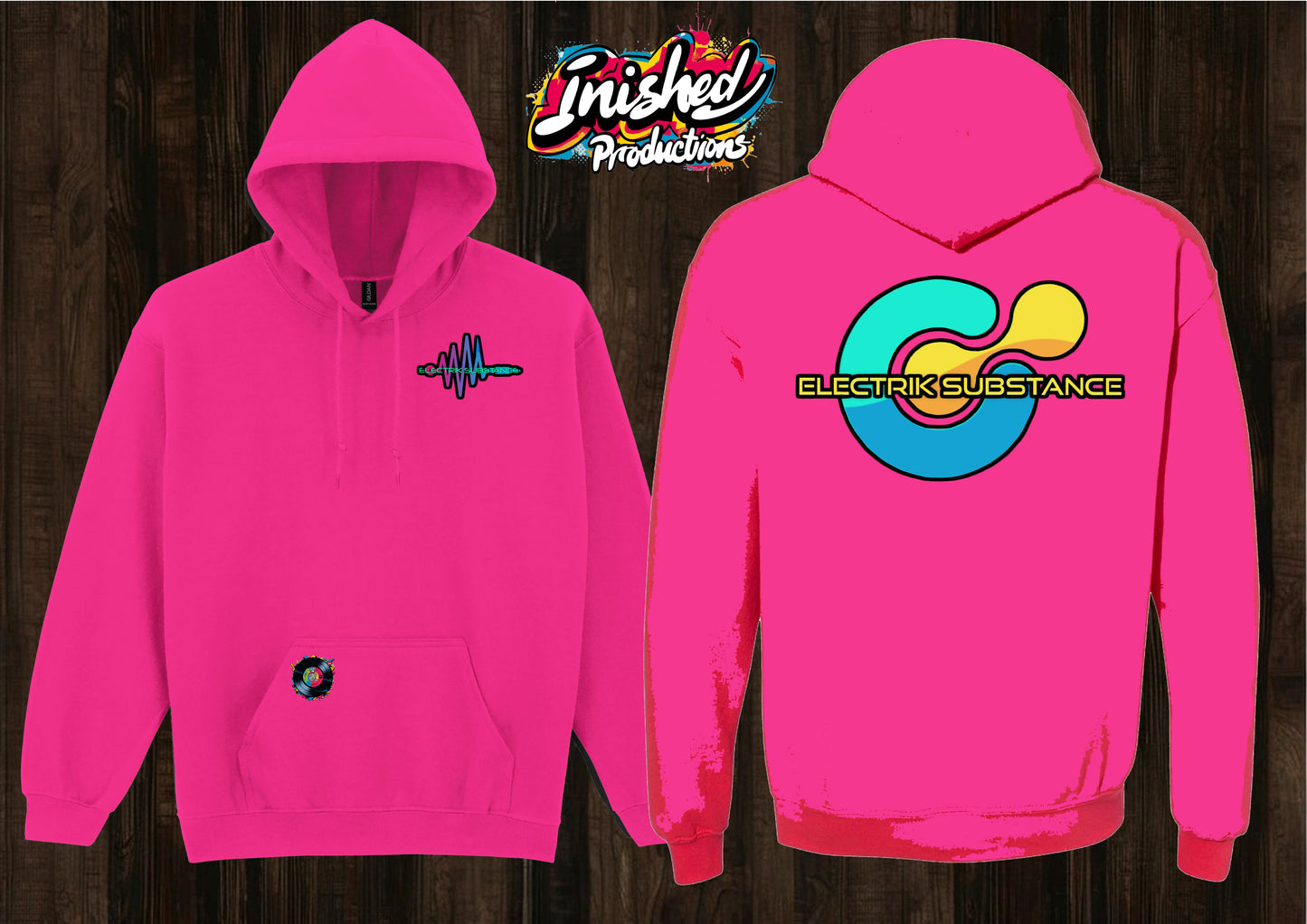 Electrik Substance Style 8 unisex hooded top
