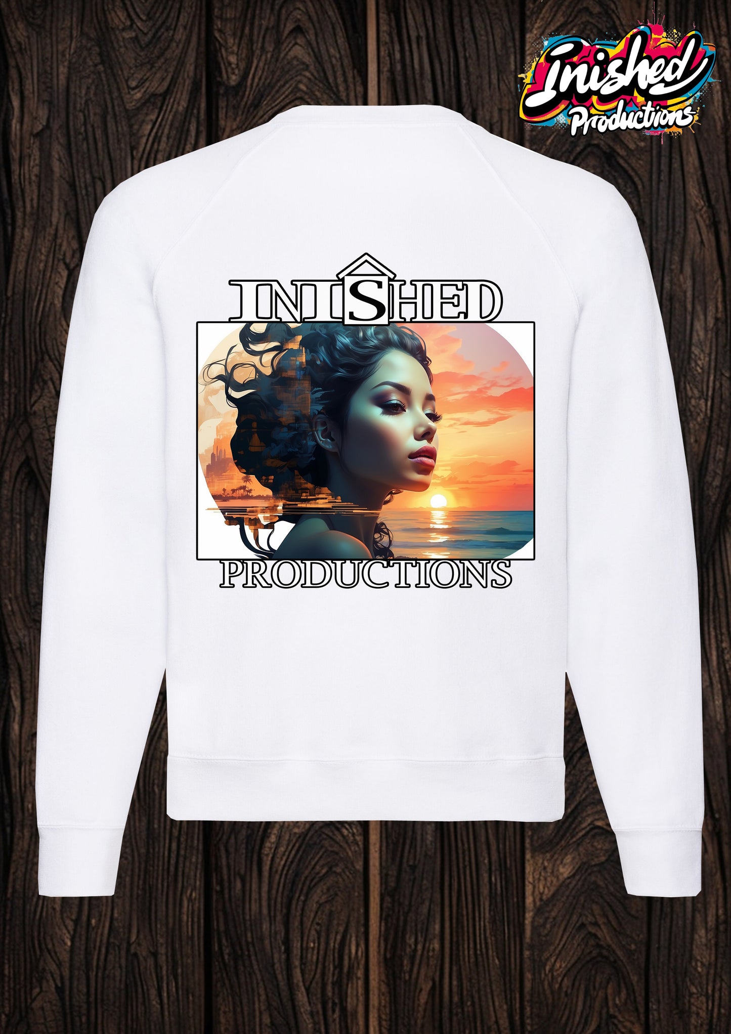 Sunset exposure white unisex Classic Sweatshirt 60
