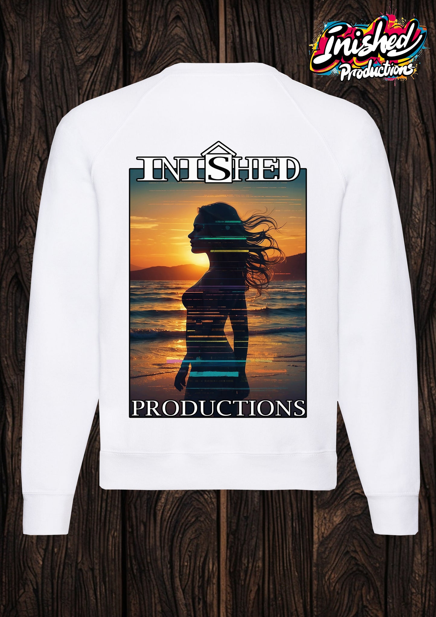 Sunset exposure white unisex Classic Sweatshirt 59