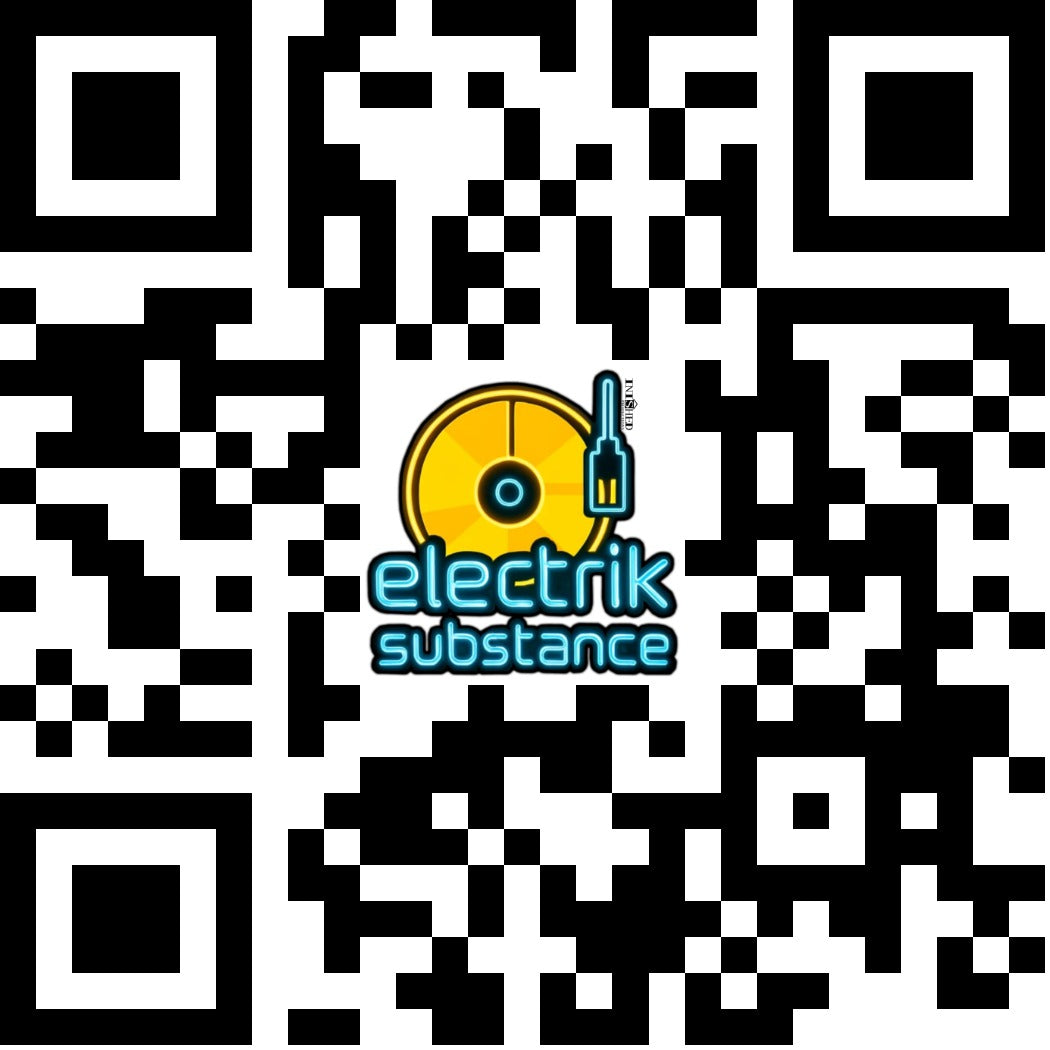 Electrik Substance Style 15 Interactive unisex white hooded top