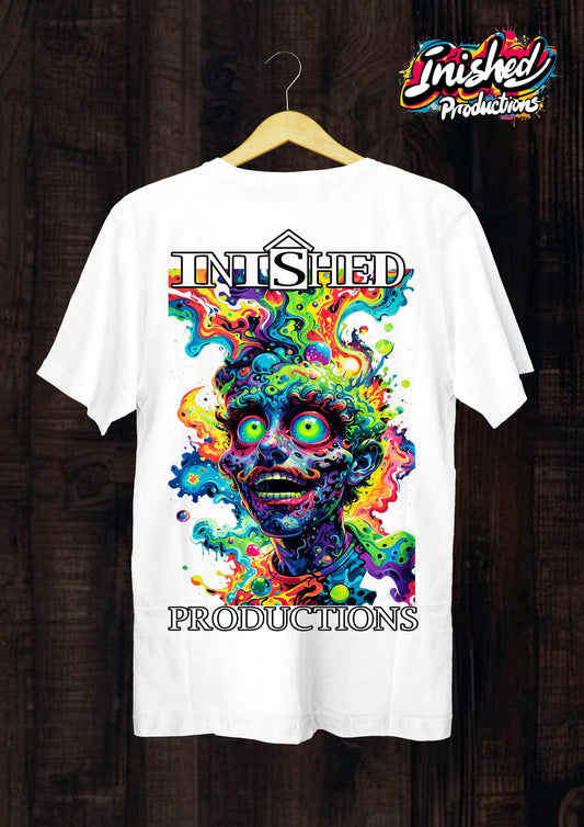 Mario trip Unisex white short sleeve t-shirt 142