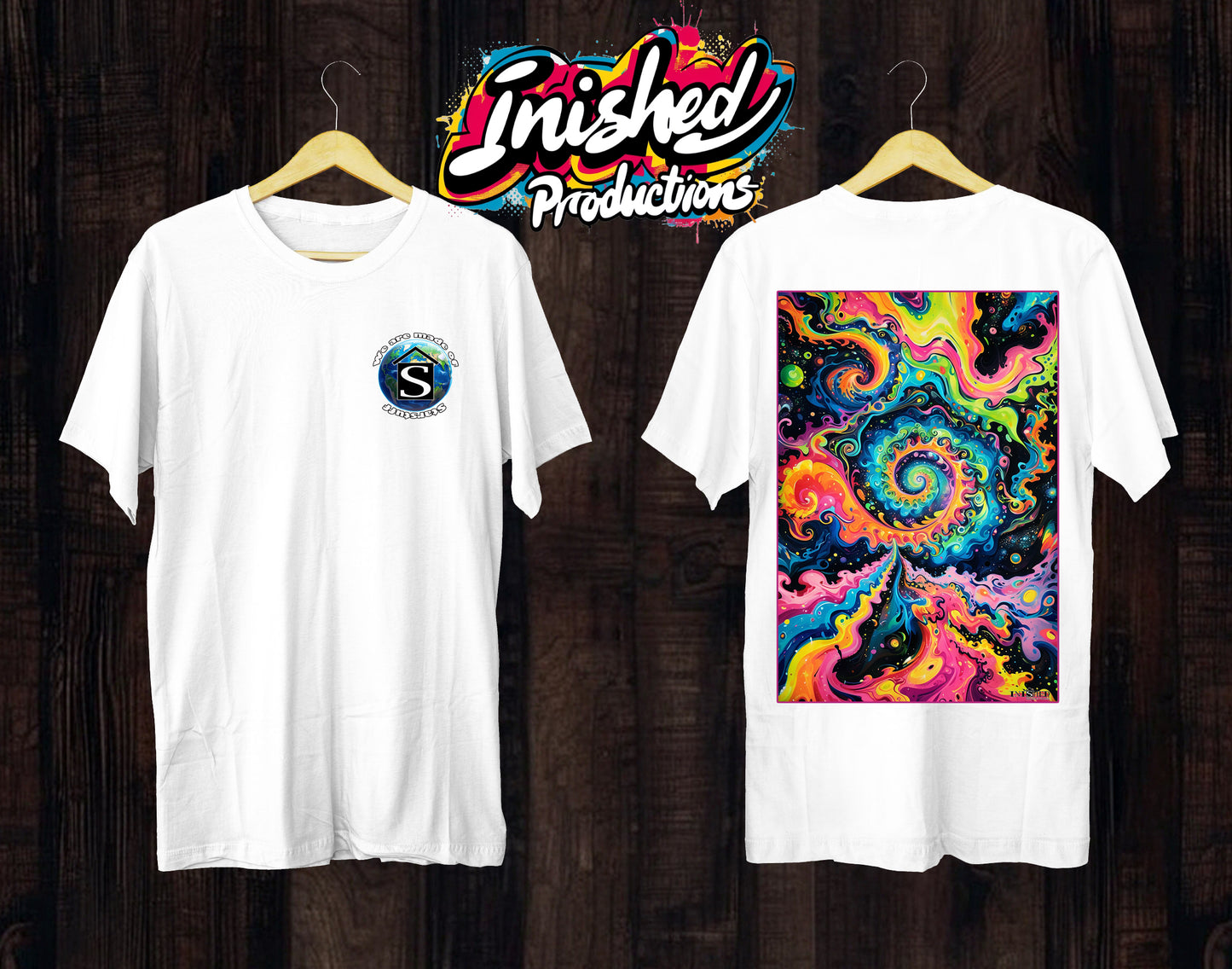 pattern trip Unisex white short sleeve t-shirt 143