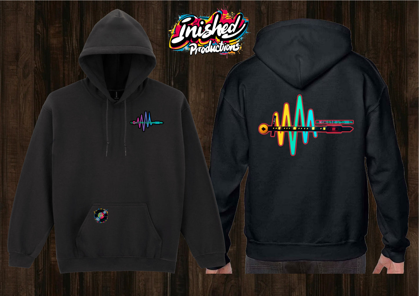 Electrik Substance Style 3 unisex hooded top