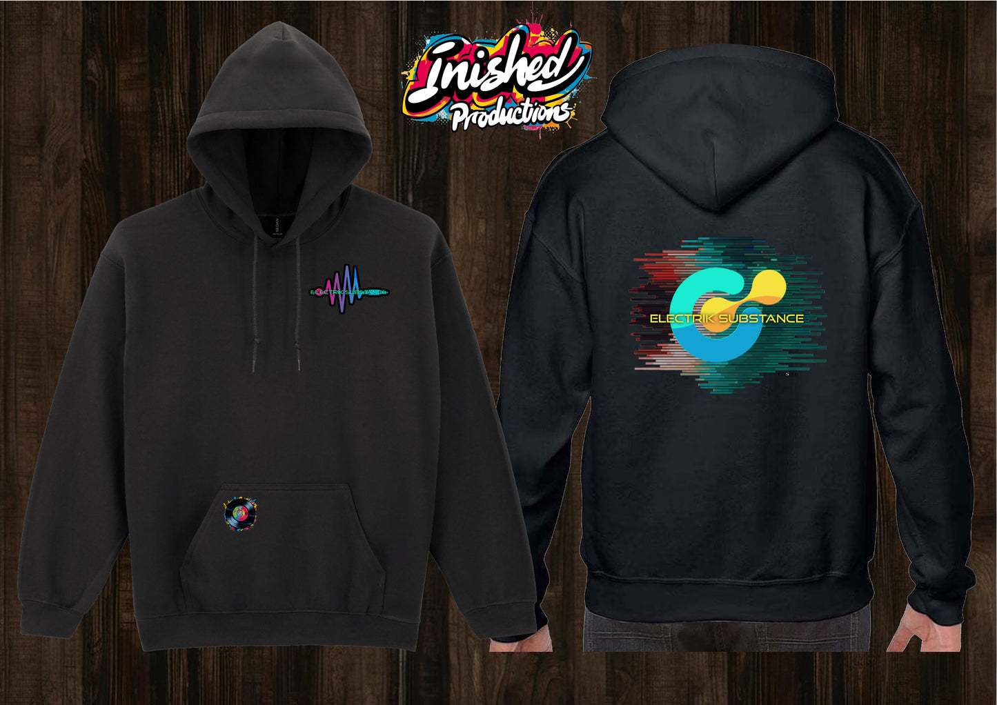 Electrik Substance Style 7 unisex hooded top