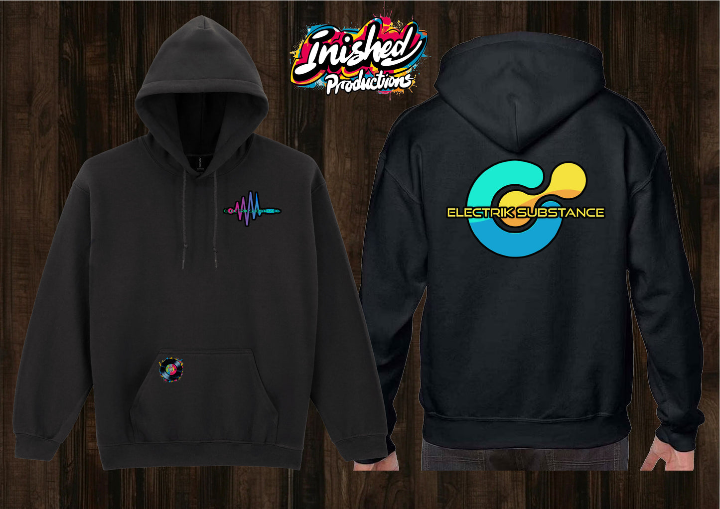 Electrik Substance Style 8 unisex hooded top
