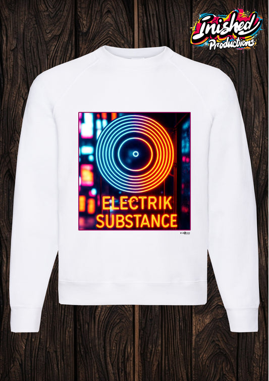 Elecrtik Substance Style 11 white unisex Classic Sweatshirt