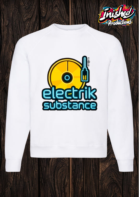 Elecrtik Substance Style 1 white unisex Classic Sweatshirt