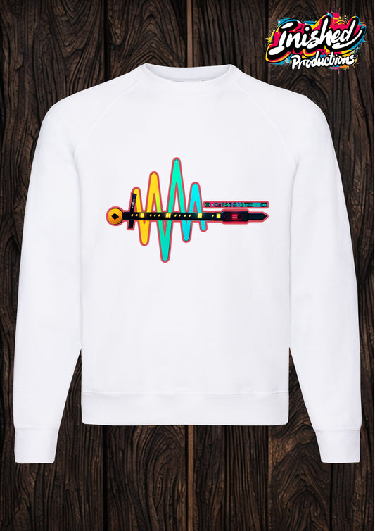 Elecrtik Substance Style 3 white unisex Classic Sweatshirt