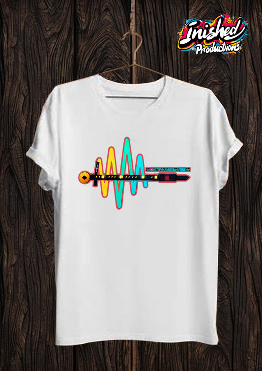 Electrik Substance Style 3 Unisex white short sleeve t-shirt