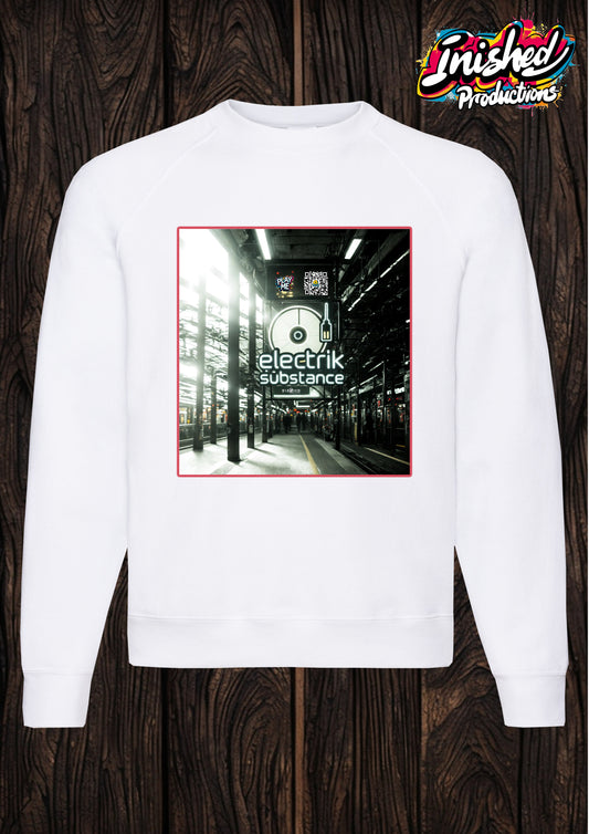 Elecrtik Substance Style 6 Interactive white unisex Classic Sweatshirt