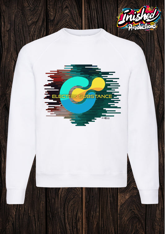 Elecrtik Substance Style 7 white unisex Classic Sweatshirt