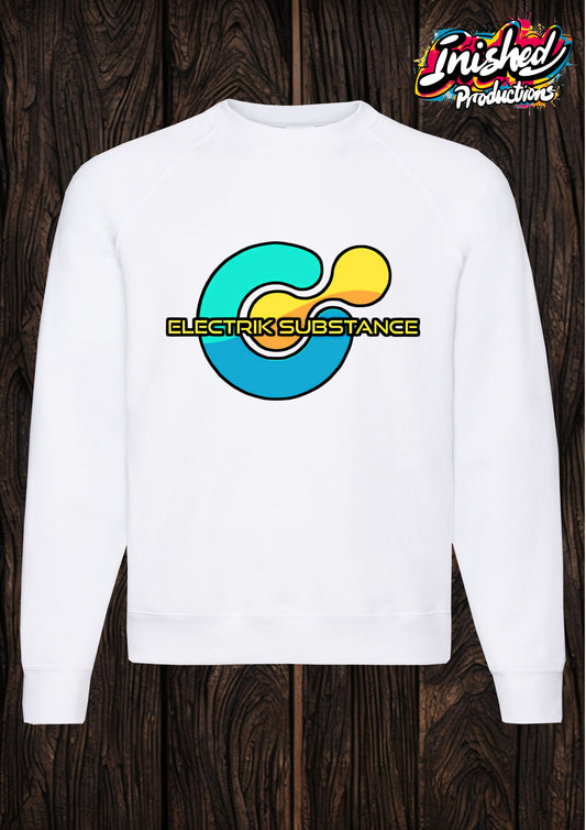 Elecrtik Substance Style 8 white unisex Classic Sweatshirt
