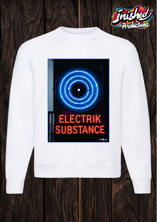 Elecrtik Substance Style 9 white unisex Classic Sweatshirt