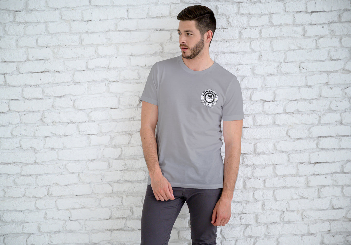 Electrik Custard Style 5 Interactive Unisex white short sleeve T-Shirt