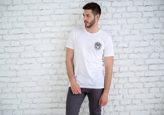 Electrik Custard Style 5 Interactive Unisex white short sleeve T-Shirt