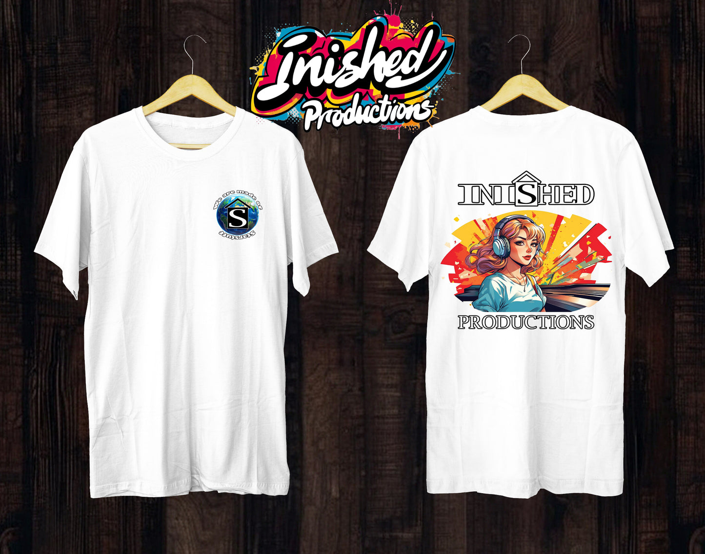 Club night white Unisex short sleeve t-shirt 58