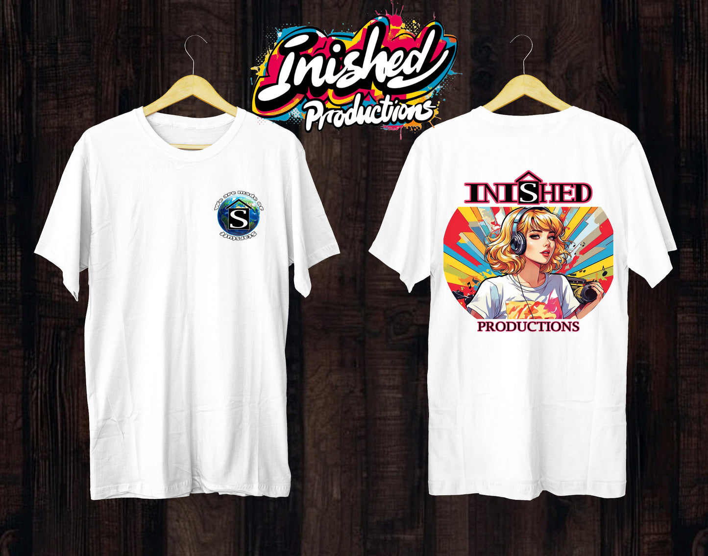 Club night white Unisex short sleeve t-shirt 57