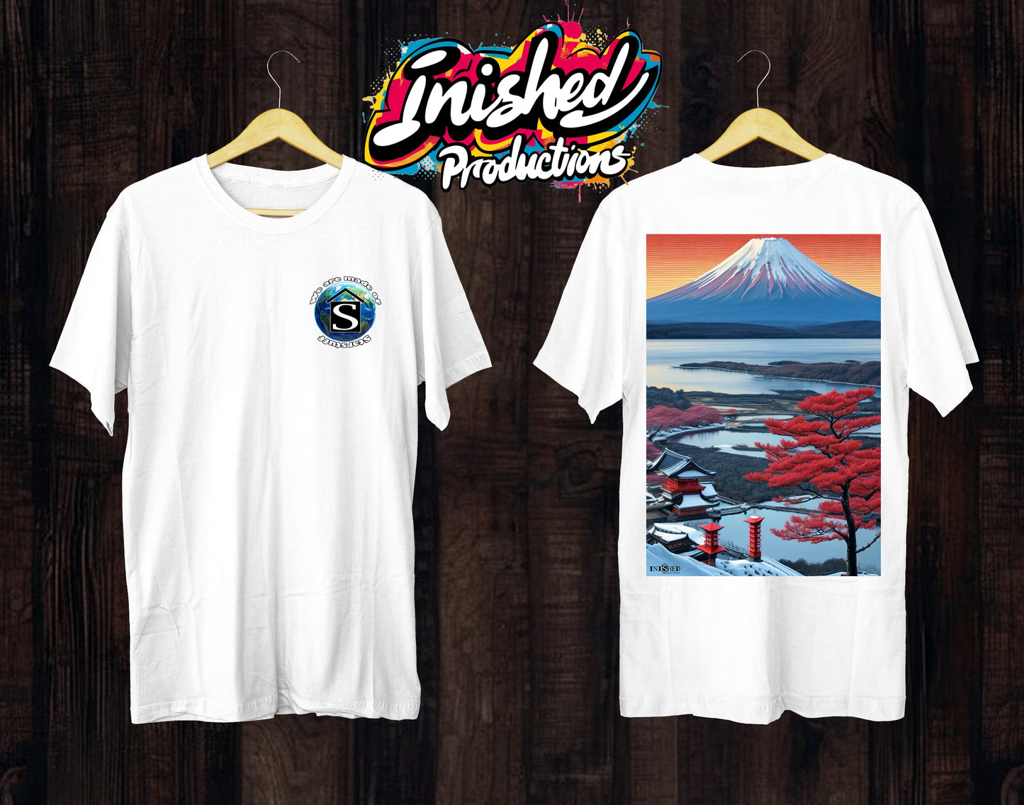 MDG Japan sunset white Unisex short sleeve t-shirt 99
