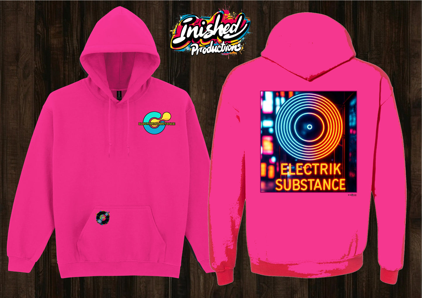 Electrik Substance Style 11 unisex hooded top