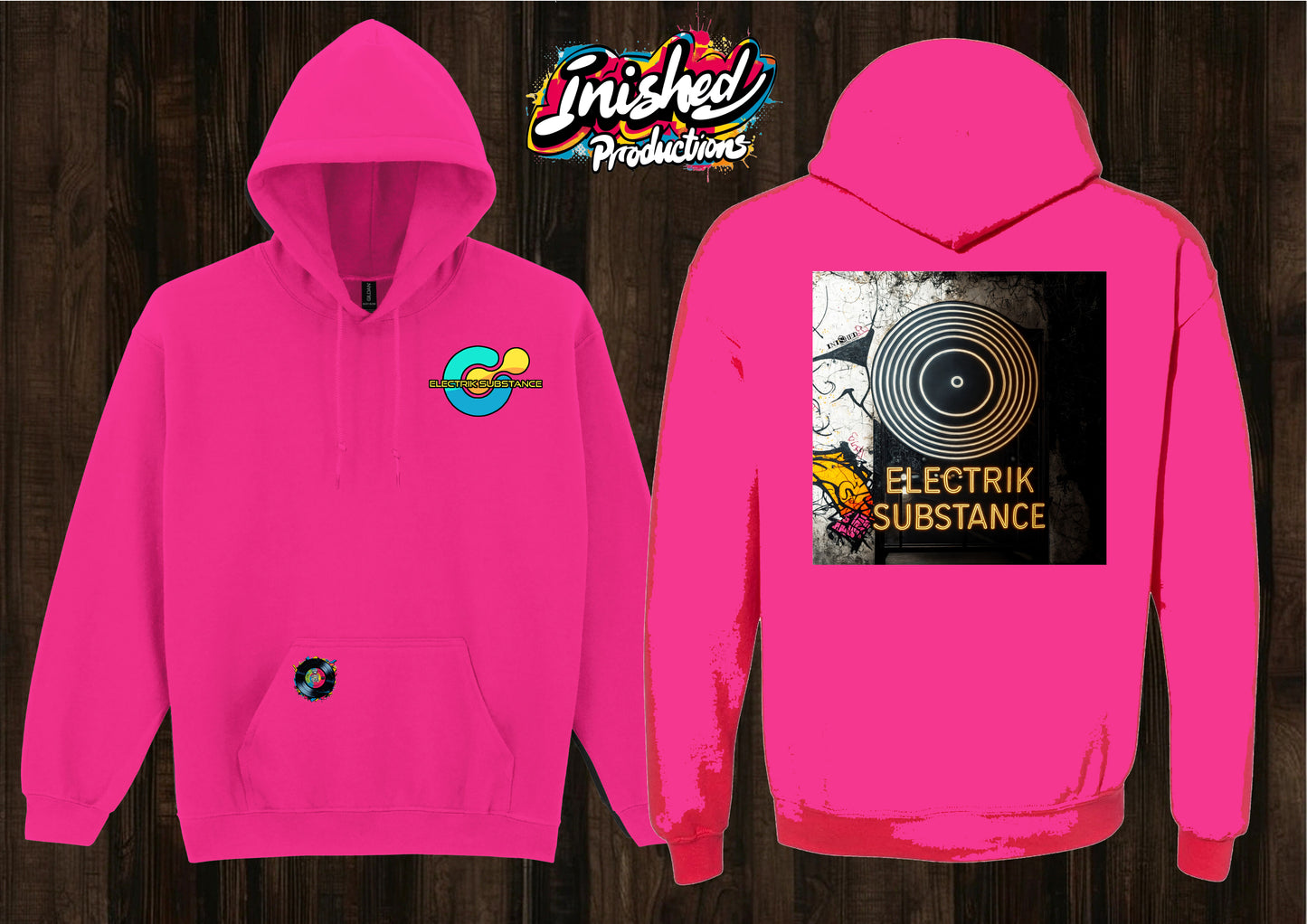 Electrik Substance Style 12 unisex hooded top