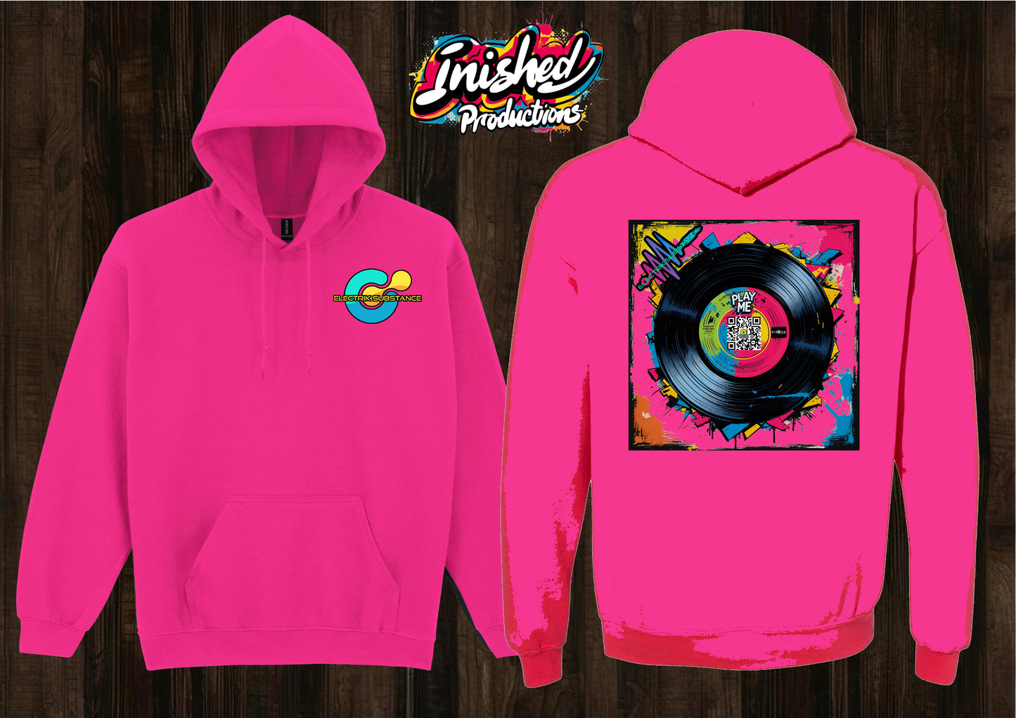 Electrik Substance Style 15 Interactive unisex hooded top