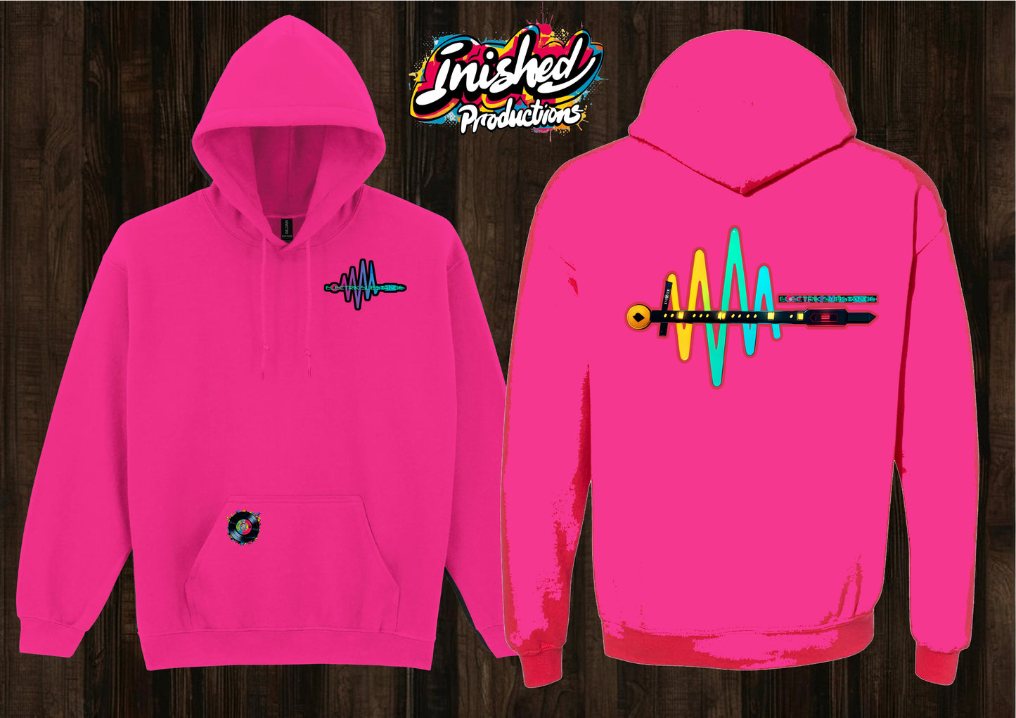 Electrik Substance Style 3 unisex hooded top